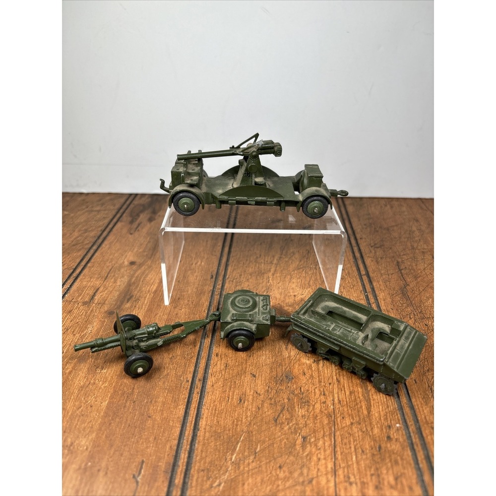 Rare Pre-War Dinky/Meccano #162 18-POUNDER QUICK FIRING FIELD UNIT Metal Toy‎